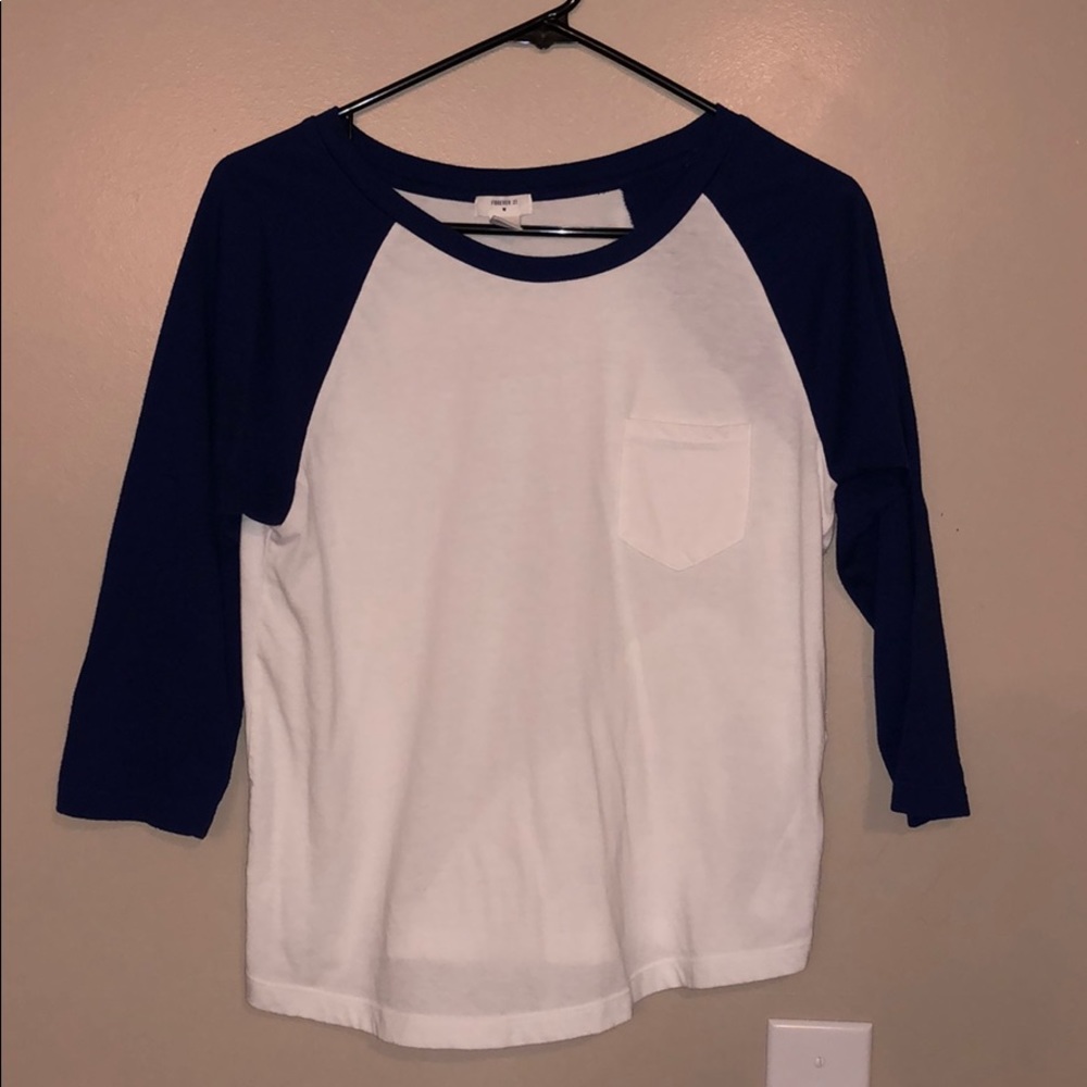 Forever 21 baseball tee